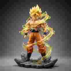 Son Goku Animation STL File