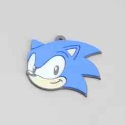 SONIC KEYRING