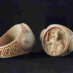 Spartan Ring 3D Model