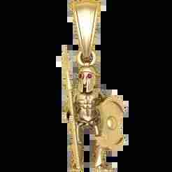 Spartan Warrior Pendant