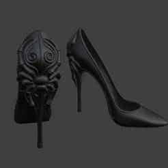 Spider Empress Pumps