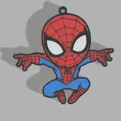 Spiderman Key Ring