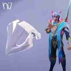 Spirit Blossom Aphelios Shoulder Piece