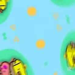 Sponge Bob1 - Keychain + House