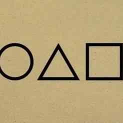 🦑 Squid Game Keychains + Stickers (SVG) | 3D Models