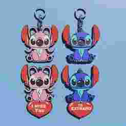 Stitch keychain pack