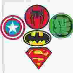 Super Heroes Shields