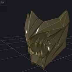 Tarkatan Shinobi Mask, Fanged Warrior Mask, Ninja Demon Mask