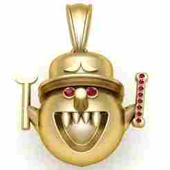 Teeth Pendant – 3D Printable Model