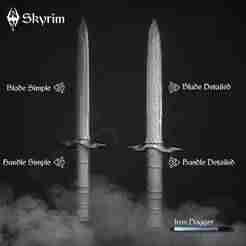 The Elder Scrolls V: Skyrim Iron dagger