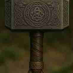 THOR HAMMER KEYCHAIN