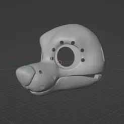 toony dog fursuit base with moving jaw