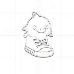 Tralalalero Tralala Key Ring - Italian Brainrot