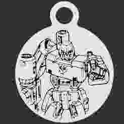 Transformers - Megatron Keyring