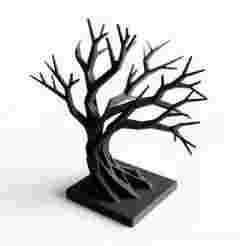 Tree Showpiece 3D Print – Decorative Tablepiece Ornament Model