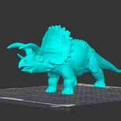 Triceratops model
