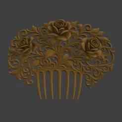 🌹 Victorian Rose Comb