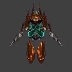 Warframe Nidus Armor plates