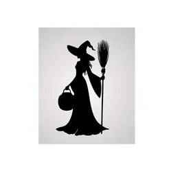 Witch silhouette