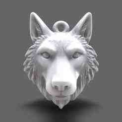 wolf keychain 🌲🐺