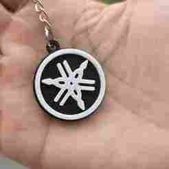 Yamaha Minimal Keychain