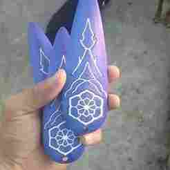 Zoey Сosplay Kunai Daga Dagger kpop demon hunters