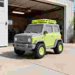 Cute Off-Road SUV Toy 3D Print STL File | Vehicle Model