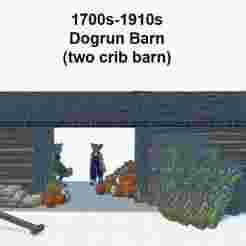 Dogrun Barn (HO SCALE)