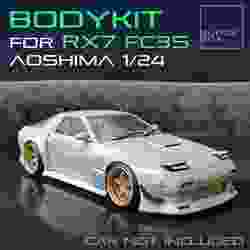 BODYKIT For RX7 FC3 Aoshima 1-24th modelkit