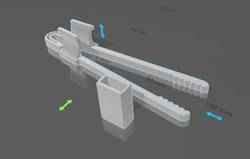 Kapaklı parmak yemek çubukları