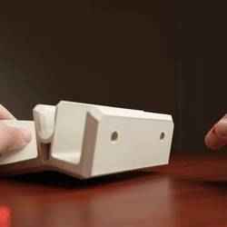 Power strip holder, Universal multiple plug holder