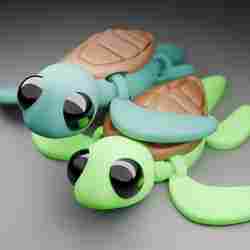 Articulated Sea Turtle / Tortuga Marina Articulada