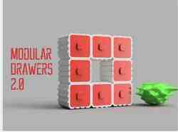 O3D tarafından Modüler Çekmeceler 2.0 - Thingiverse'den