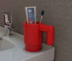 Plastik Tuğla Bardak