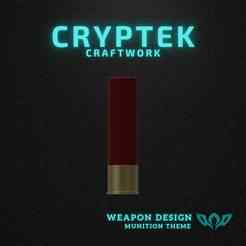 05. Steel Shot Ammunition 2 3_4 in Length - Hevi-Shot - Marsh Marvel: Steel Shot 2 3/4” Ammo by Hevi-Shot 3D Print - Military Ammunition - Shotgun Ammo