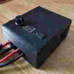 60A PWM speed controller enclosure for electric outboard motor