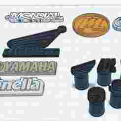 Camera Caps and Key Rings Motorcycle Brands