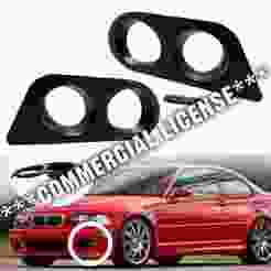 Commercial License BMW E46 Air duct M3 Fog light covers