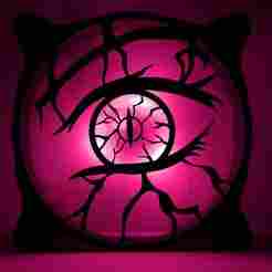 Demon Slayer Nezuko Eye PC Fan Grill