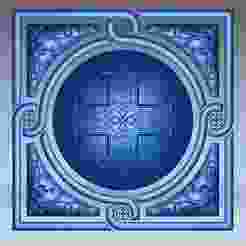 DOOR PANEL FREE 3D MODEL FROM ORTHODOX RUSSIAN CHURCH