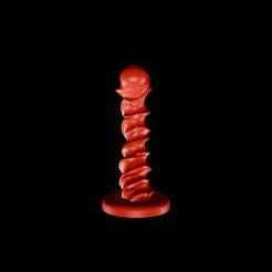 Fantasy Dragon Monster Dick Dildo & Mold V617 - Fat Version
