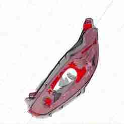 Ford Fiesta - Air Intake Headlight Delete