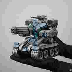 Futuristic Mecha Tank - War Machine - 3D Model