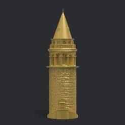 Galata Tower Bas Relief