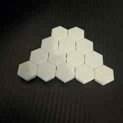 Hexagon coaster Flexible