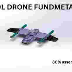 HIGH LOAD VTOL DRONE FUNDMETAL ,Vtol drone 3d model