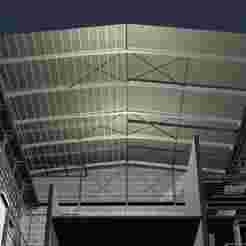 Industrial building in section cut 25i31