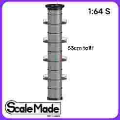 industrial Chimney - S scale 1:64