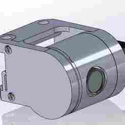 [mark4 vs 10] 1-axis cam pitch gimbal, rotating system "Гусь-3" / Goose-3