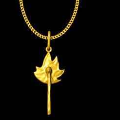 Match fire penant charm